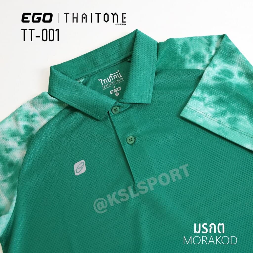 Ego Sport เสื้อโปโล อีโก้ สปอร์ต เสื้อคอปก Tiedye รุ่น Thai Tone เสื้อมัดย้อม รูปที่ 3