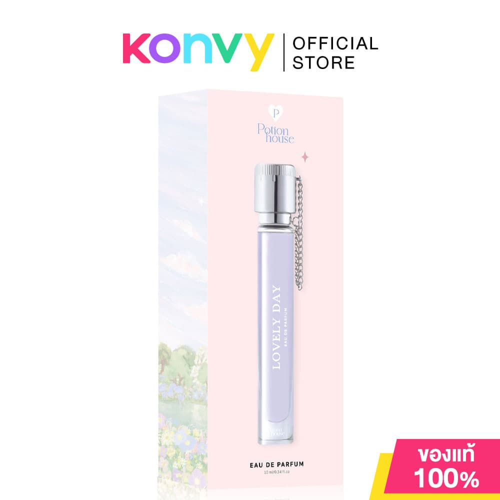 Potion House EDP น้ำหอมโพชั่น เฮ้าส์สำหรับผู้หญิง 10ml (Morning Kiss/Vanilla Moon/Cupcake Love/Lovely Day) รูปที่ 8