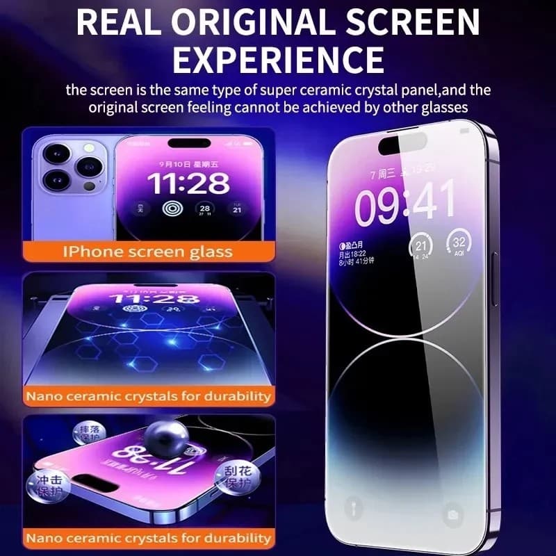 VIVO Y29 Y28 Y28S Y39 Y04 Y19S Y17 Y15 Y11 Y02 Y02S Y03 Y12S Y12A Y15S Y15A Y16 Y17S Y18 Y19 Y20 Y21 Y27 Y31 Y35 Y36 Y50 Y51 Y76 Y77 Y100 S1 V15 Pro V20 V21 V21E V23 V23E V25 V25E V27E V29E V50 V40 Lite คลิกเดียวติดตั้งคลุมทั้งหมดกระจกนิรภัยป้องกันหน้าจอ รูปที่ 4