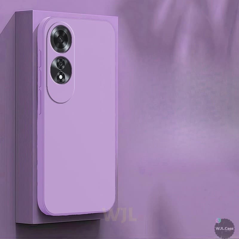 เคส OPPO A60 เคสซิลิโคนโทรศัพท์มือถือสีลูกกวาดเรียบง่าย YT รูปที่ 7