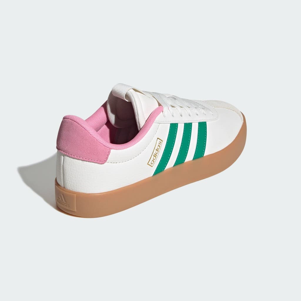 adidas ไลฟ์สไตล์ รองเท้า VL Court 3.0 ผู้หญิง สีขาว JR8663 รูปที่ 6