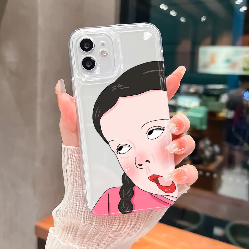 โปร่งใส เคส For Samsung Galaxy A15 A14 A13 A12 A11 A10S A06 A05 A05S A04 A04S A03 A03S M12 M11 เคสซัมซุง เคสโทรศัพท์ TKK รูปที่ 2