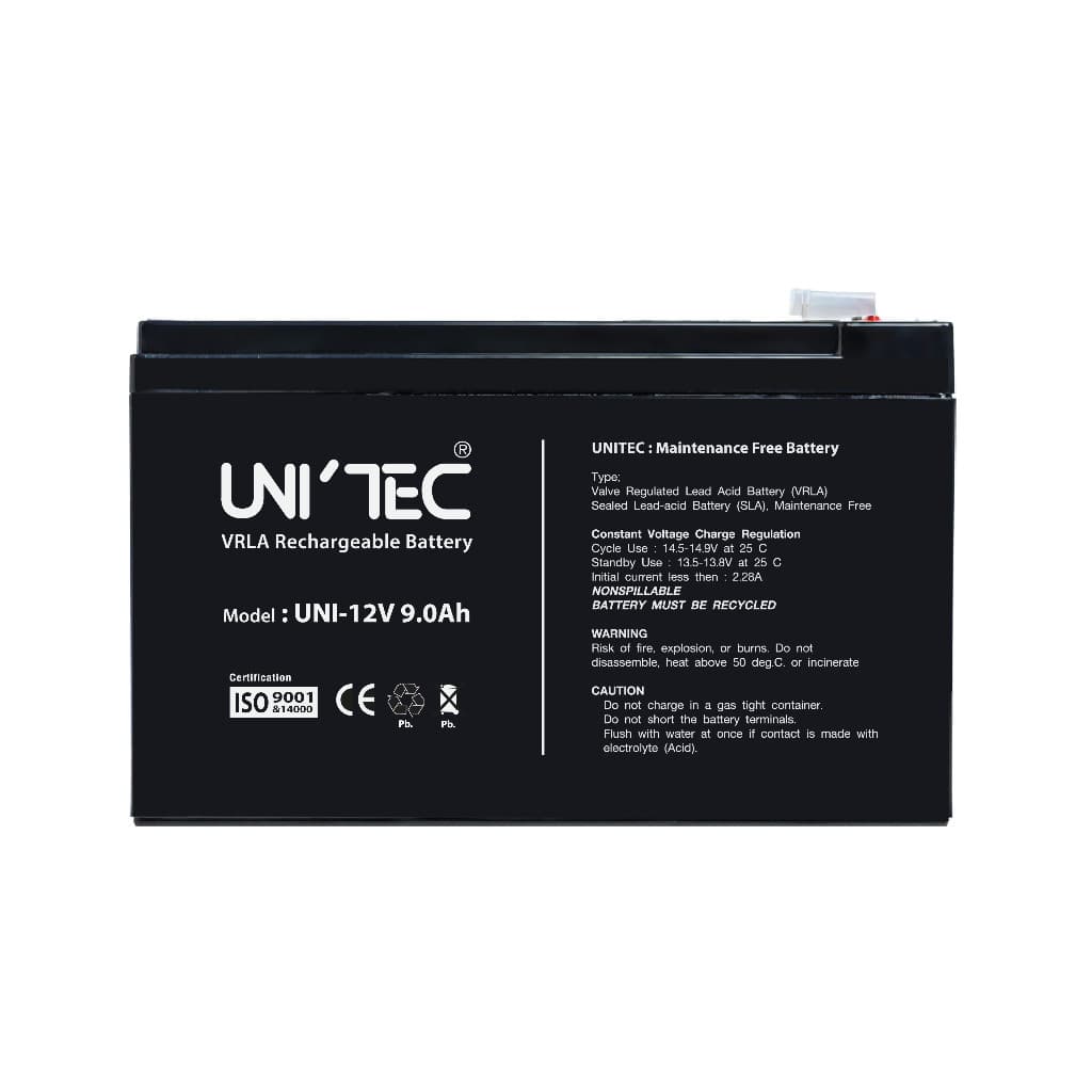 ZIRCON BATTERY 12V 5.4AH 7.2AH 7.8AH 9.0AH UPS สินค้ารับประกัน 1 ปี รูปที่ 6
