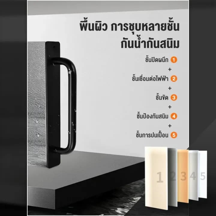 มือจับประตู ลิ้นชัก หน้าต่าง อลูมิเนียมอัลลอยด์ แบบไม่ต้องเจาะรู มีกาวในตัว สีดํา สีเงิน สีทอง สําหรับตู้เสื้อผ้า มือจับ รูปที่ 5