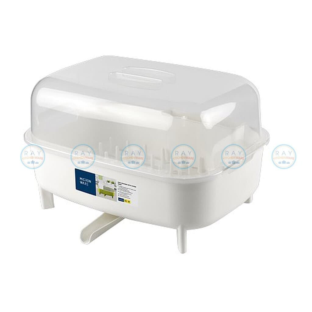 Super Lock ที่คว่ำจาน 48 ซม. มีฝาปิด มีท่อระบายน้ำ 5597 Micronware รูปที่ 2
