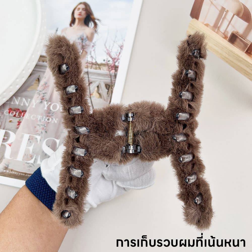 กิ๊บหนีบผมเกาหลี กิ๊บหนีบผม กิ๊บหนีบผมใหญ่ กิ๊ฟติดผมแฟชั่น กิ๊บหนีบ กิ๊บติดผมน่ารัก เครื่องประดับผม สไตล์เกาหลี รูปที่ 8