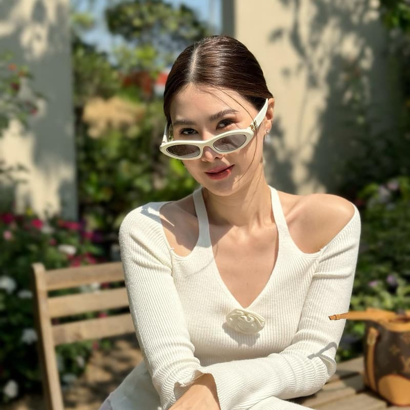 ยอดนิยมกรอบเล็กแว่นกันแดดสี่เหลี่ยมแฟชั่นระดับไฮเอนด์สุภาพสตรีย้อนยุคแนวโน้มบุคลิกภาพแว่นกันแดด รูปที่ 9