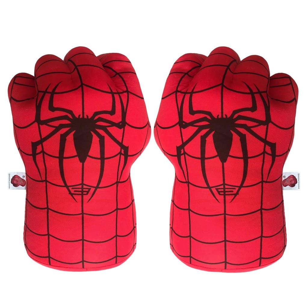 ถุงมือมวย Green fist Spiderman Iron Man ชุดถุงมือมวยลายการ์ตูนสไปเดอร์แมน อเวนเจอร์ สำหรับเด็ก รูปที่ 2