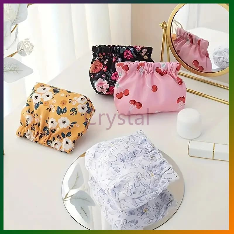 Crystal กระเป๋าสตางค์ กระเป๋าเก็บเหรียญ กระเป๋าใส่ลิปสติก กระเป๋าใส่เหรียญ ขนาดเล็ก แบบพกพา รูปที่ 1