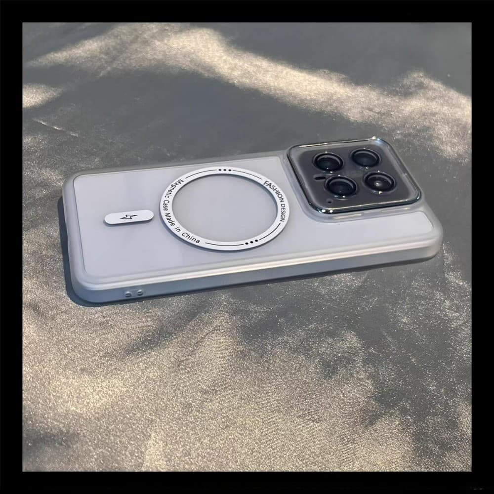 Magnetic Charging Lens Protect Full Cover เคส Xiaomi 14T 15T 17T 13T 12T 12 13 14 15 17 Pro เคสโทรศัพท์ Mi15 Mi14 Mi13 Ultra Phone Cover รูปที่ 4