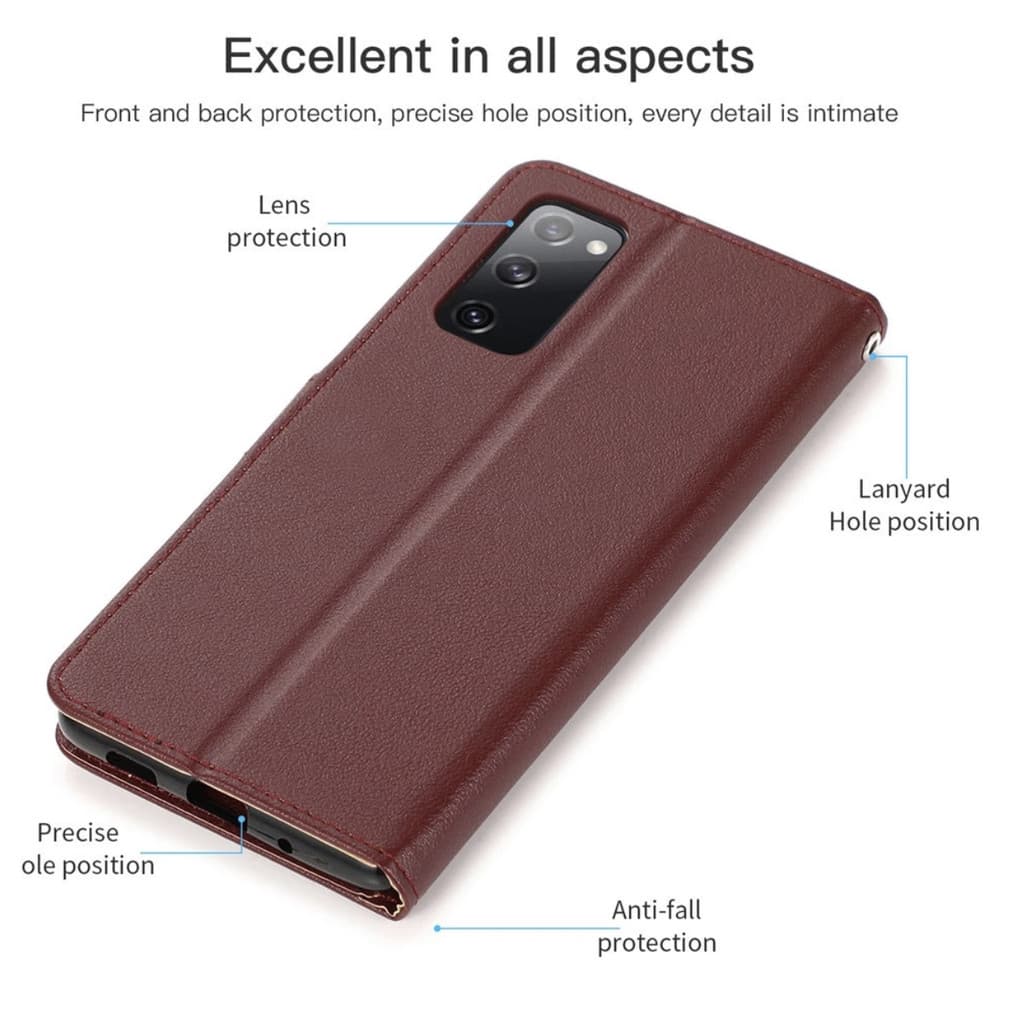 BOSS เคสฝาพับ ล็อคได้ สำหรับ REDMI A1 REDMI12 REDMI10 10C 10A REDMI9 9A 9C REDMI12Cเคสมีแม่เหล็ก รูปที่ 5