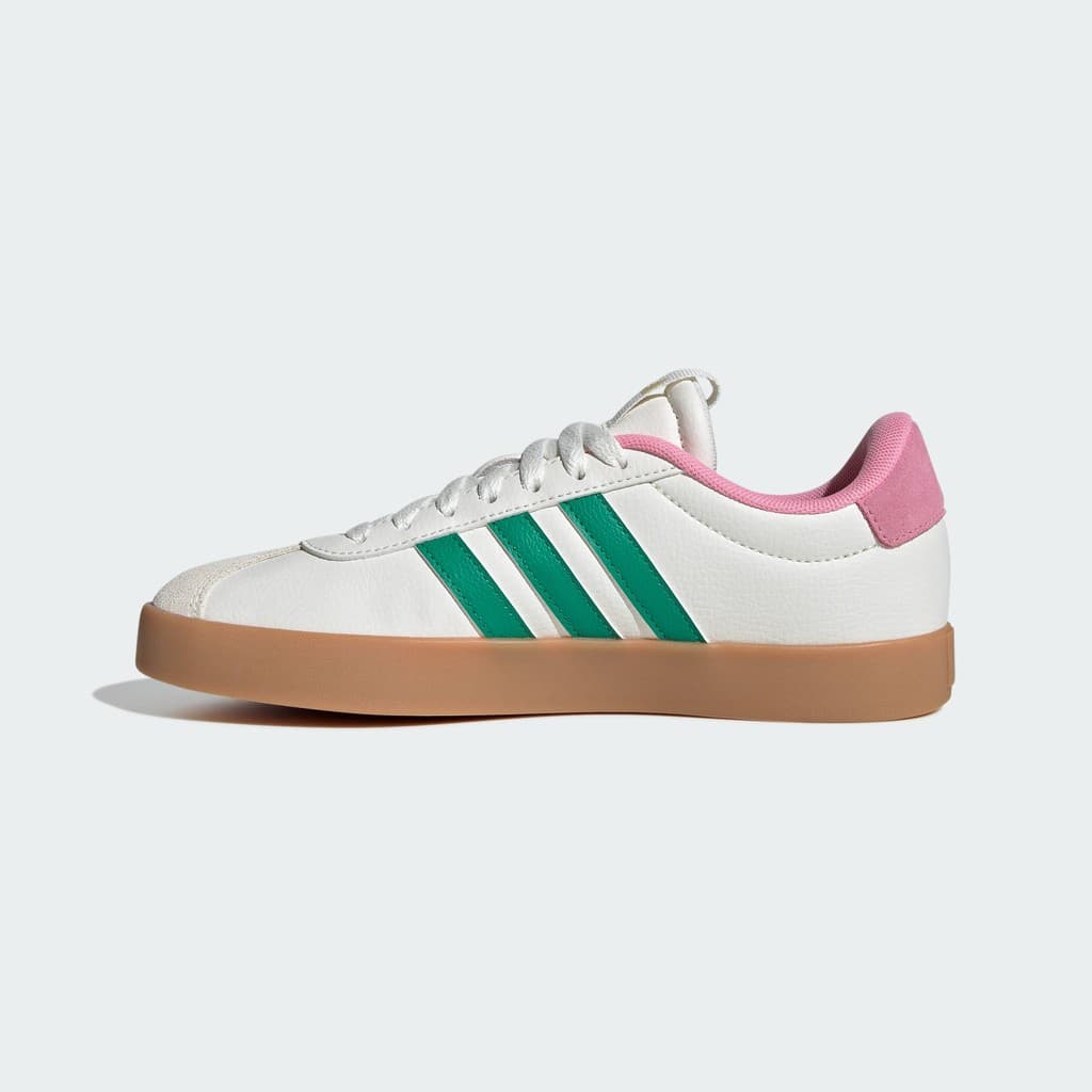 adidas ไลฟ์สไตล์ รองเท้า VL Court 3.0 ผู้หญิง สีขาว JR8663 รูปที่ 7