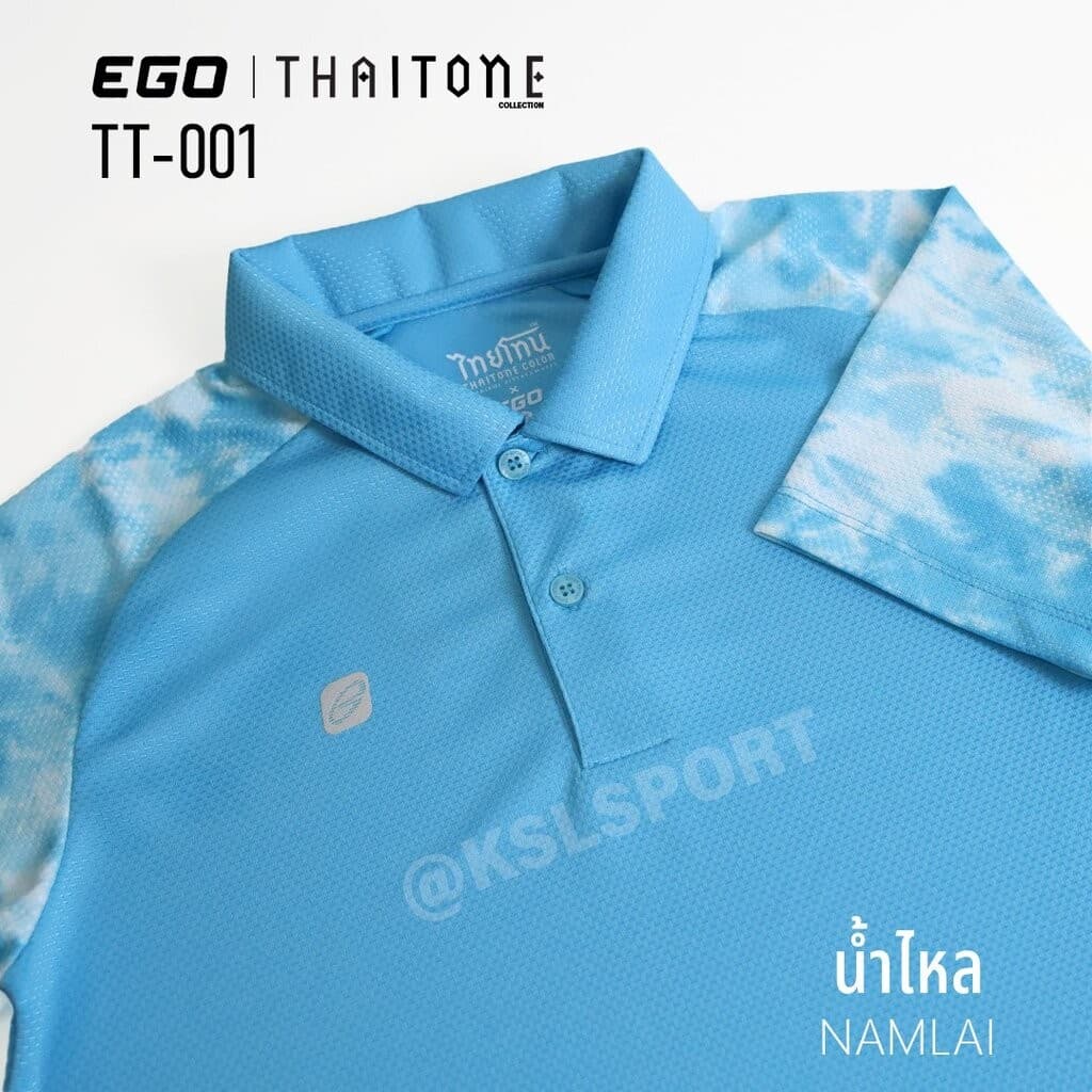 Ego Sport เสื้อโปโล อีโก้ สปอร์ต เสื้อคอปก Tiedye รุ่น Thai Tone เสื้อมัดย้อม รูปที่ 5