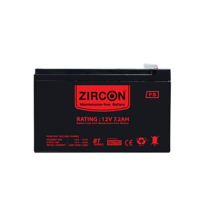ZIRCON BATTERY เเบตเตอรี่สำหรับเครื่องสำรองไฟ และอุปกรณ์ไฟฉุกเฉิน รับประกัน 1 ปี รูปที่ 5