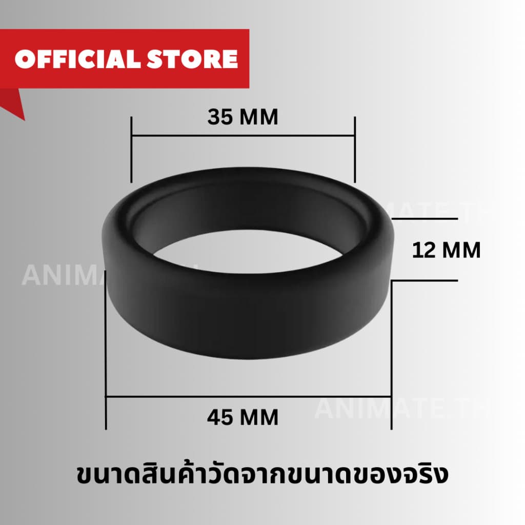 แหวนล้อกระเป๋าเดินทางแบบยาง ยืดหยุ่น 35-50 มม. ทนทาน ใช้งานง่าย หมุนลื่นทุกการเดินทาง รูปที่ 4