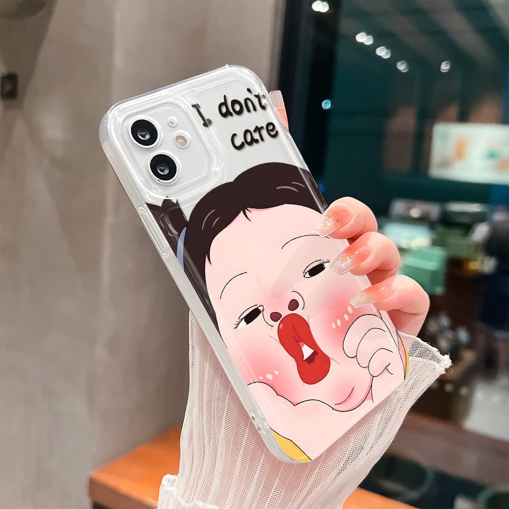 โปร่งใส เคส For Samsung Galaxy A15 A14 A13 A12 A11 A10S A06 A05 A05S A04 A04S A03 A03S M12 M11 เคสซัมซุง เคสโทรศัพท์ TKK รูปที่ 7
