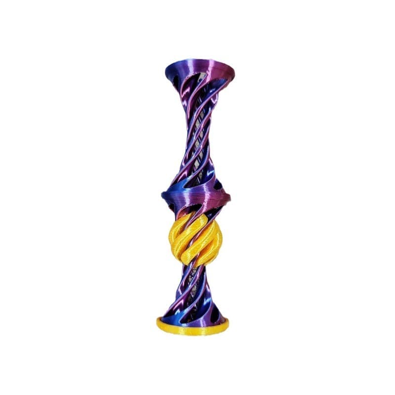 3D Double Layer Helical Tree ความหลากหลายเด็ก Decompression เครื่องประดับพิมพ์ Pyramid Passthrough Fidget ของเล่นของขวัญ รูปที่ 5