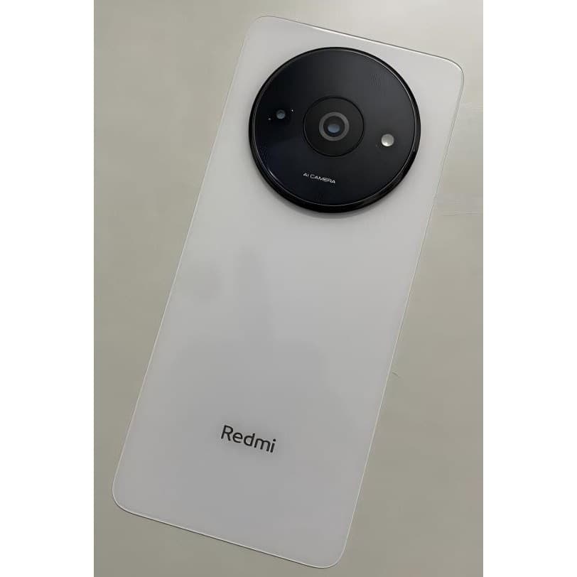 สําหรับ Xiaomi Redmi A3 A3X กระจกด้านหลังแผงประตูฝาหลังแบตเตอรี่พร้อมกรอบกล้องอะไหล่ทดแทน รูปที่ 2