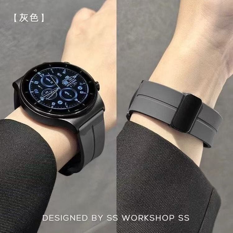 สายนาฬิกาXiaom s1 s1pro s1active s2 s3 s4 s4sport redmi watch5 lite redmiwatch 5 activeสายแม่เหล็ก รูปที่ 5