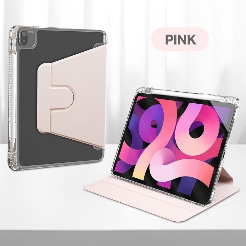Case for iPad Gen10 Gen11 2025 Pro 11 Air8 Air4 Air5 10.9 Gen9 Gen8 Gen7 10.2 pro11 Air6/7หมุนได้ 360 องศา สําหรับ รูปที่ 2