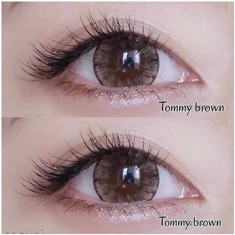 **มีค่าสายตา0.00-10.00**บิ๊กอาย ลายเกล็ดน้ำแข็งสายตาปกติ 0.00 เลนส์ขวดอย.ไทยรับรอง "Tommy " รายเดือน รูปที่ 3