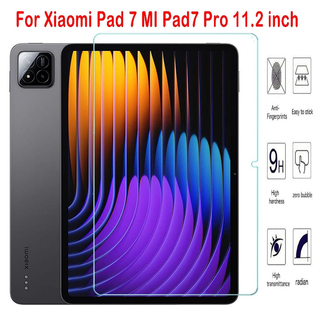 ฟิล์มกระจกใสนิรภัย กันรอย ใส เต็มจอ สำหรับ xiaomi Pad 7 6 5 Pro Pad 6S Pro 12.1 12.4 Redmi Pad SE 8.1 11 ฟิล์มกระจก รูปที่ 1