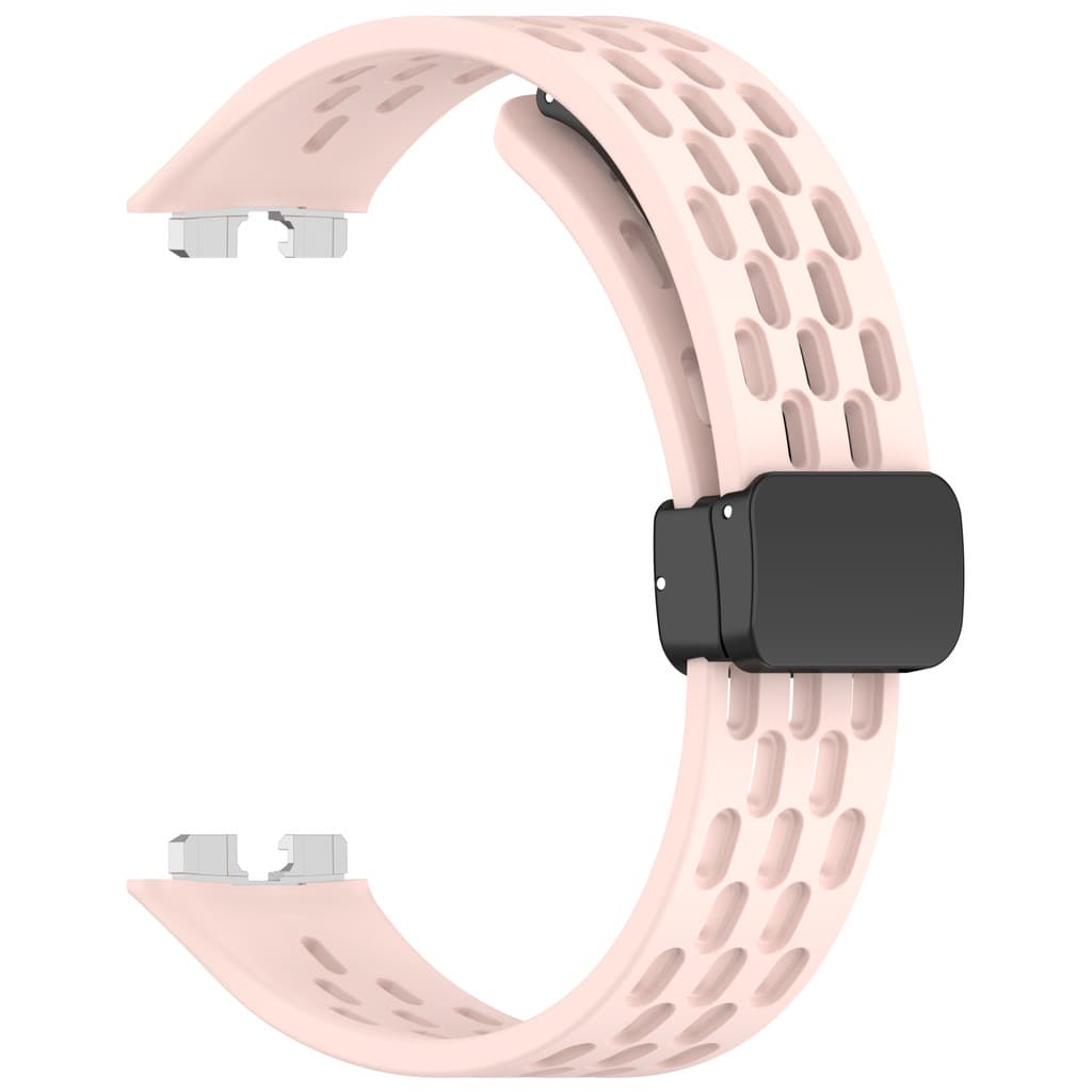 แถบเข็มขัดแม่เหล็กซิลิโคนระบายอากาศสำหรับ Huawei Band 10 / 9 / 8 รูปที่ 8