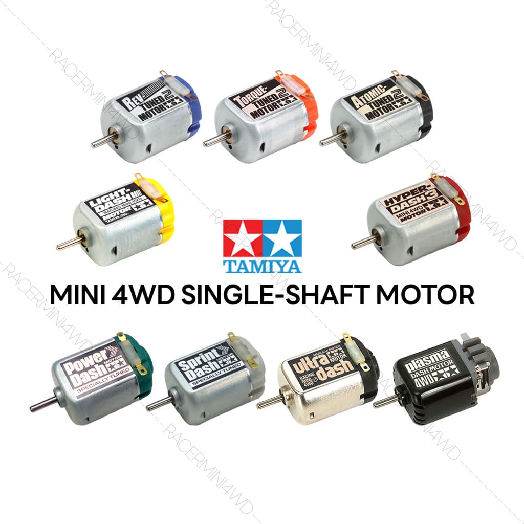 TAMIYA Mini 4WD Single-Shaft Motor มอเตอร์แกนเดียวรถมินิโฟร์วีล 15186 15307 15317 15318 15455 15477 15484 15485 15486... รูปที่ 1
