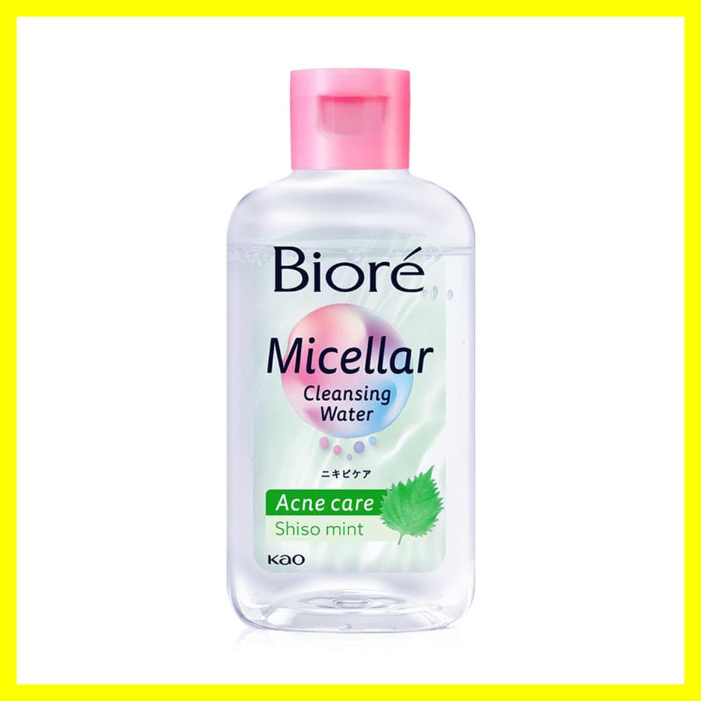 Biore Micellar Cleansing Water Acne Care Shiso Mint 50ml. รูปที่ 3
