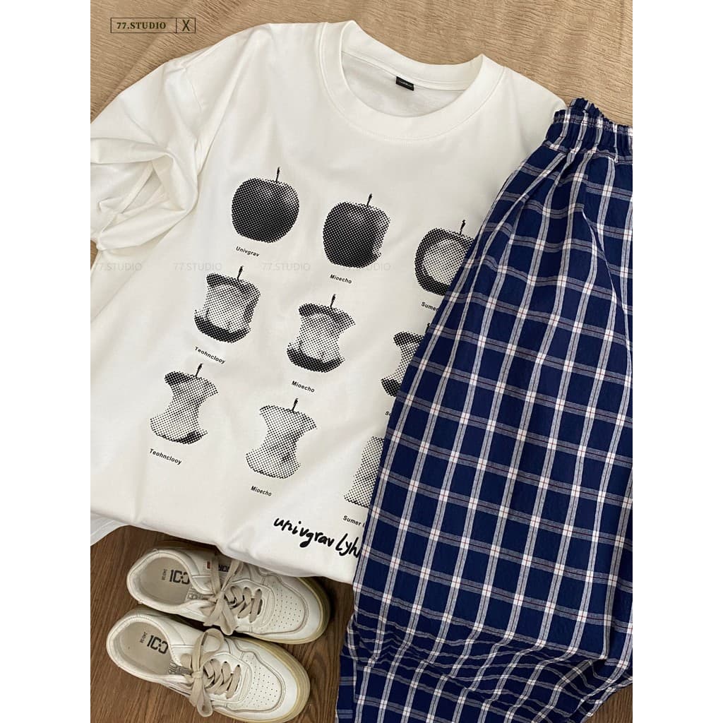เสื้อยืด OVERSIZE T-SHIRT UNISEX แขนสั้น ผ้าฝ้าย100% ดีไซน์โบว์ สบายตัว ส่งเร็ว24ชม. สไตล์แฟชั่น ขนาด S-3XL รูปที่ 1