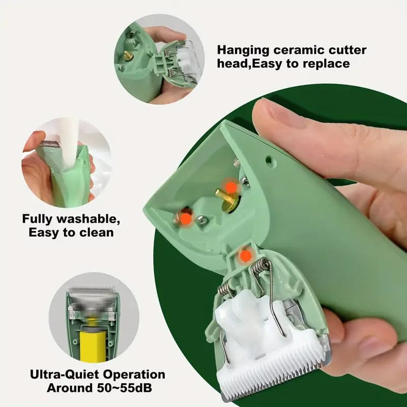 เครื่องตัดขนไฟฟ้า Groin, เครื่องโกนหนวดลูกบอล, Body Groomer สําหรับผู้ชาย, พร้อมแท่นชาร์จแบบยืน, ของขวัญสําหรับผู้ชาย รูปที่ 7