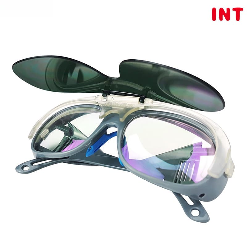 INT Welding Glasses & Mask แว่นตาเชื่อมและหน้ากาก ป้องกันรังสีอัลตราไวโอเลต สำหรับเชื่อมแก๊สอาร์กอนและอาร์ก ป้องกันแสงสะท้อน ความปลอดภัยในการทำงาน รูปที่ 2