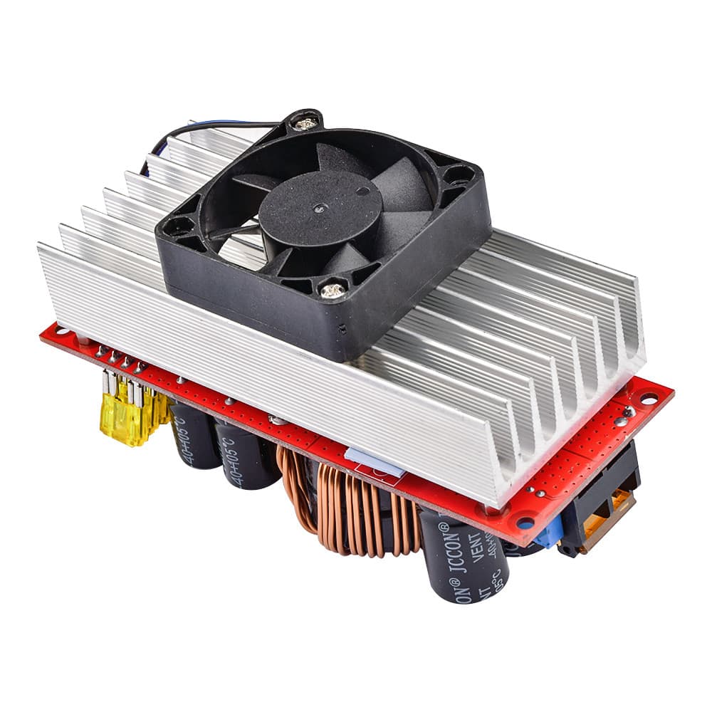 Boost Converter 1800W 40A โมดูลเพิ่มแรงดัน DC-DC10-60V ถึง 12-90V สำหรับรถยนต์ แบตเตอรี่ โซลาร์เซลล์ รูปที่ 6
