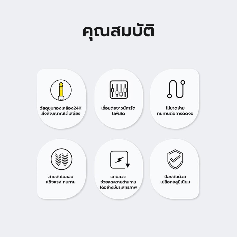 HENSAWA รุ่น AD159 ประเภท C ถึง3.5มม.แจ็ค AUX Audio Extension สายไฟลำ Type-C to Aux Cable 3.5mm Audio Adapter รูปที่ 4