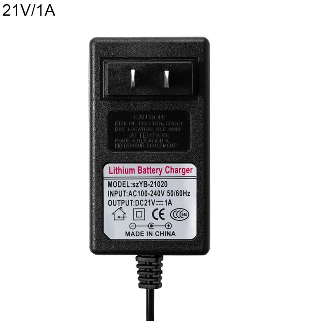 AC 100-240V DC 12V-21V 2A ปลอดภัยสำหรับการชาร์จ อแดปเตอร์ชาร์จแบตลิเที่ยม เครื่องชาร์จแบตเตอรี่ หัวชาร์จ 2a รูปที่ 4