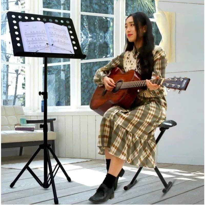 ขาตั้งโน๊ต สแตน โน๊ต สแตนโน๊ต ที่วางโน๊ต ขาตั้งเพลง ขาตั้งสําหรับวางโน๊ตดนตรี พับได้ รูปที่ 4