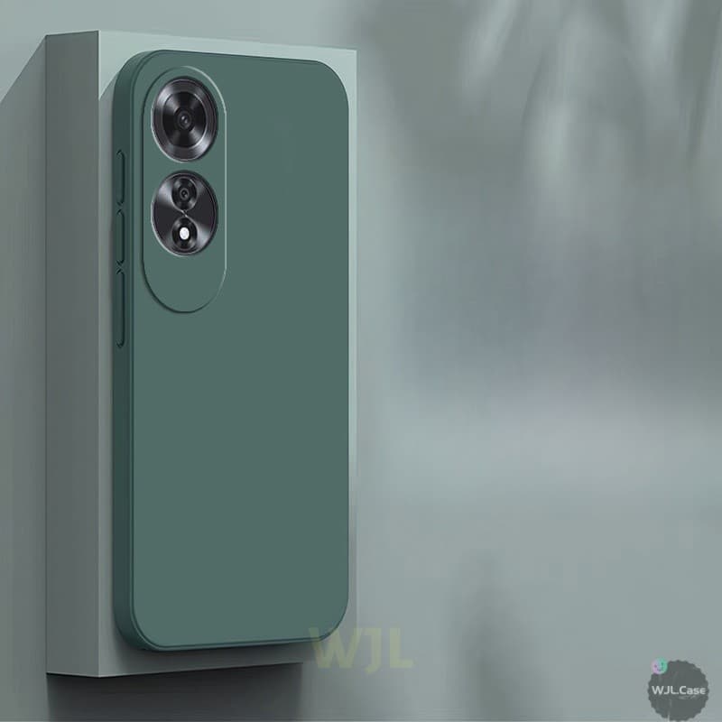 เคส OPPO A60 เคสซิลิโคนโทรศัพท์มือถือสีลูกกวาดเรียบง่าย YT รูปที่ 6