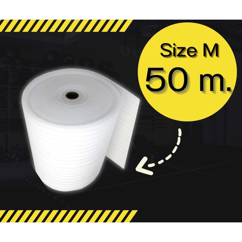Boxpanda =แผ่นโฟมกันกระแทก EPE สีขาว หนา 5 mm กว้าง 100 ซม. ยาว 10เมตร/50 เมตร จัด รูปที่ 3
