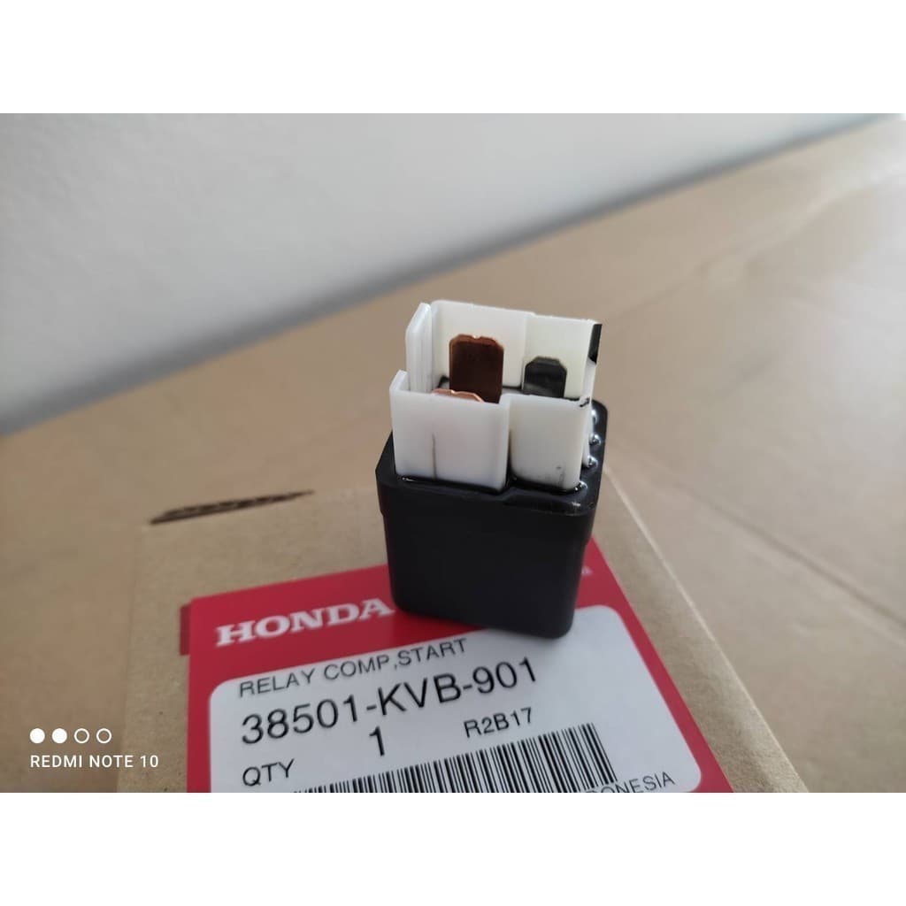 รีเลย์สตาร์ท 4 ขา รุ่น CLICK / SCOOPY-I / ZOOMER-X รหัส 38501-KVB-901 เบิกศูนย์ รูปที่ 8