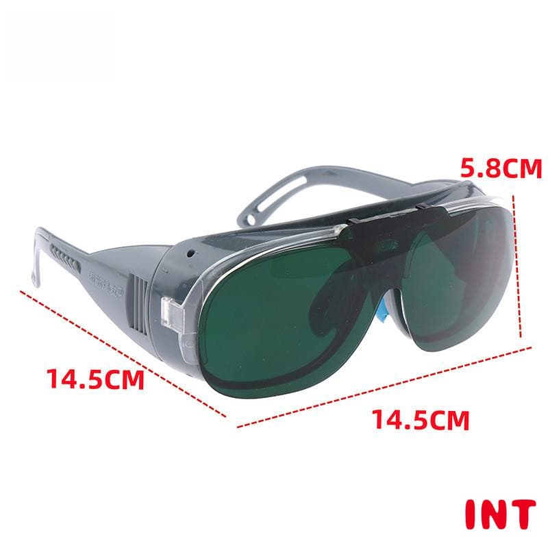 INT Welding Glasses & Mask แว่นตาเชื่อมและหน้ากาก ป้องกันรังสีอัลตราไวโอเลต สำหรับเชื่อมแก๊สอาร์กอนและอาร์ก ป้องกันแสงสะท้อน ความปลอดภัยในการทำงาน รูปที่ 7