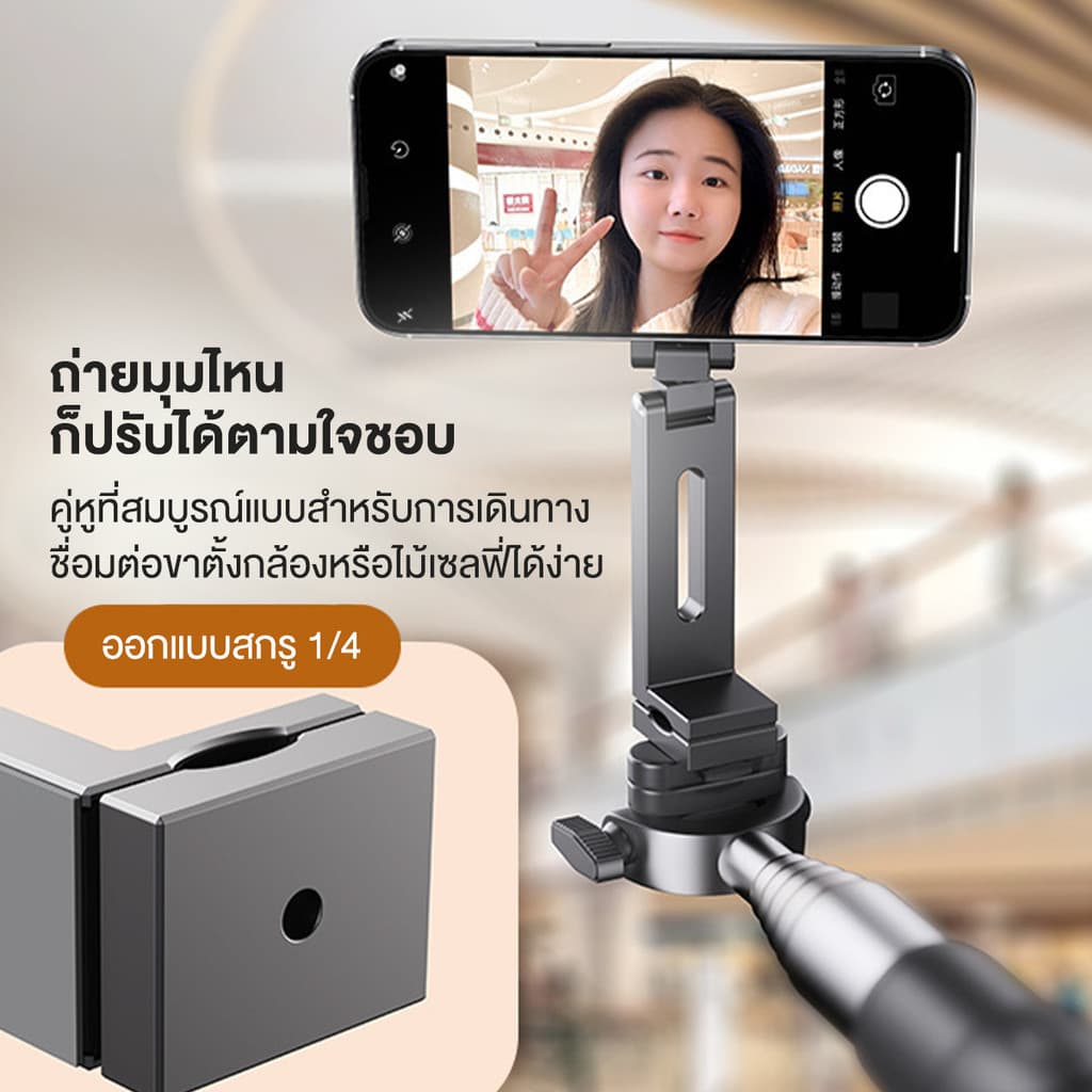 ที่วางโทรศัพท์มือถือ คลิปออน ที่วางโทรศัพท์ตั้งโต๊ะ ที่วางโทรศัพท์ การออกแบบแม่เหล็ก ทนทาน ที่วางพับได้ รูปที่ 6
