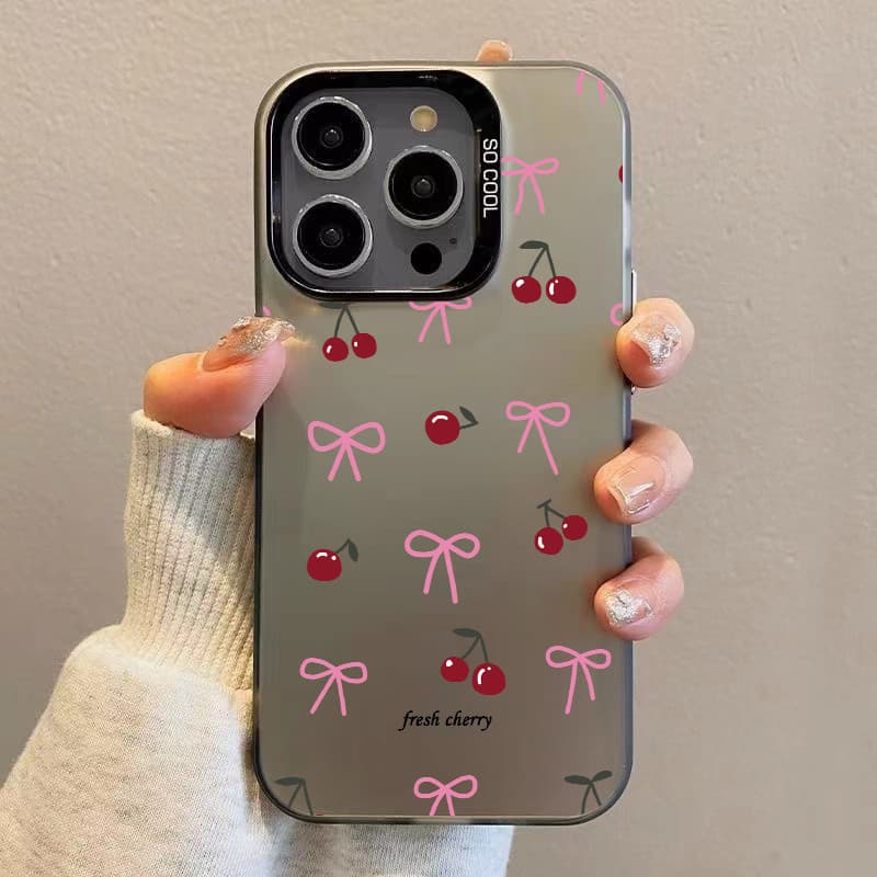 GOODเคสไอโฟน 13 สำหรับ iPhone 11 16 13 17 15 Pro Max 12 14 Pro Max 7Plus XR X XS Max 8 7 15 14 Plus ดอกไม้หวานสด รูปที่ 5