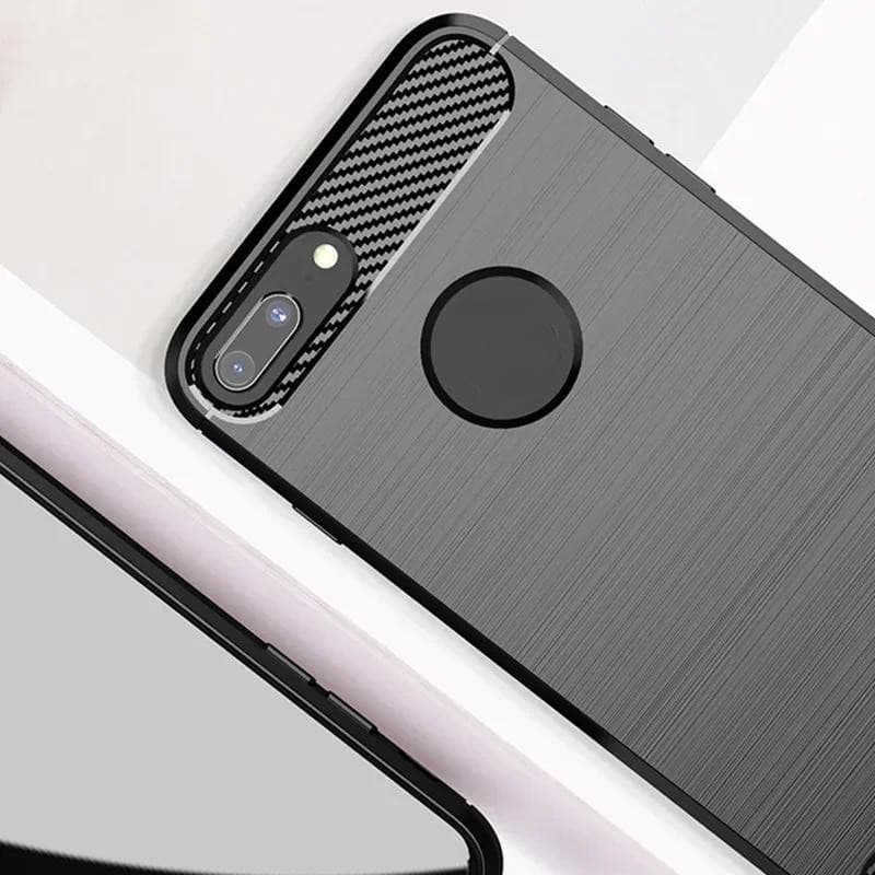 เคสโทรศัพท์แบบนุ่มสําหรับiPhone 7 8 plus 6 6S SE2 SE3 XR XS Max Xคาร์บอนไฟเบอร์TPU ShockProofปกหลังซิลิโคนกรณี รูปที่ 4
