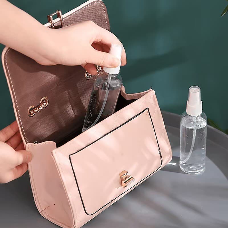 Crystal ขวดสเปรย์ สีใส ขวดใส่สเปรย์พกพา ขวดสเปรย์น้ำหอม มี ขนาด 30 50 100 มล ขวดสเปรย์แอลกอฮอล์ รูปที่ 4
