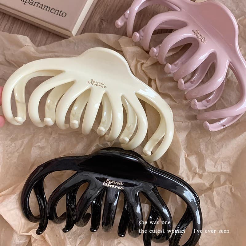 ขนาดใหญ่ Elegant Lady Grips Hairpin กิ๊บติดผมเครื่องประดับผม รูปที่ 7