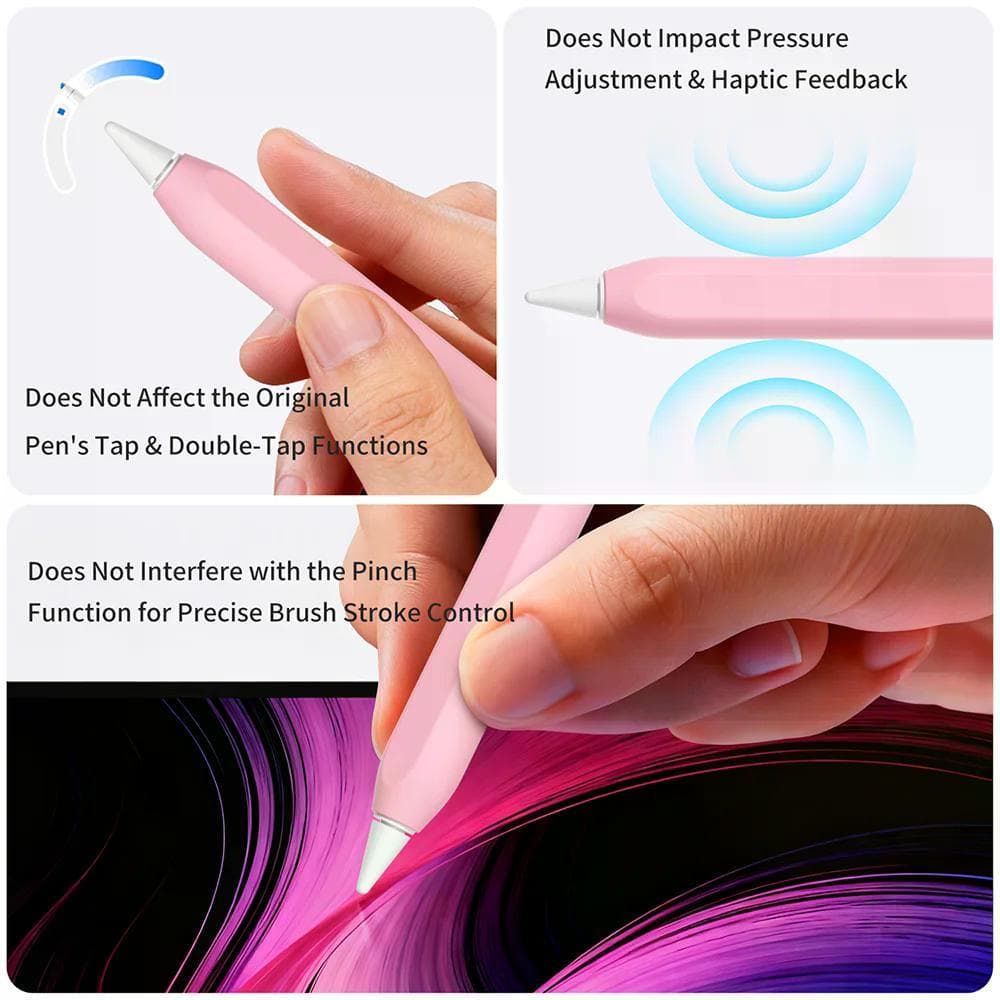 กล่องดินสอสําหรับ Xiaomi Focus Stylus Pro กรณีแท็บเล็ต Stylus ฝาครอบป้องกันซิลิโคนอ่อนนุ่มสําหรับ Xiaomi pad 8pro รูปที่ 4