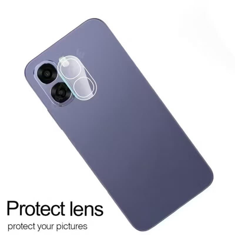 ฟิล์มกระจกเต็มเลนส์กล้อง OPPO A6X A6Pro A5X A5Pro A3X A3Pro กันรอย 9H ปกป้องเลนส์กล้องแบบเต็มพื้นที่ ตรงรุ่น รูปที่ 3