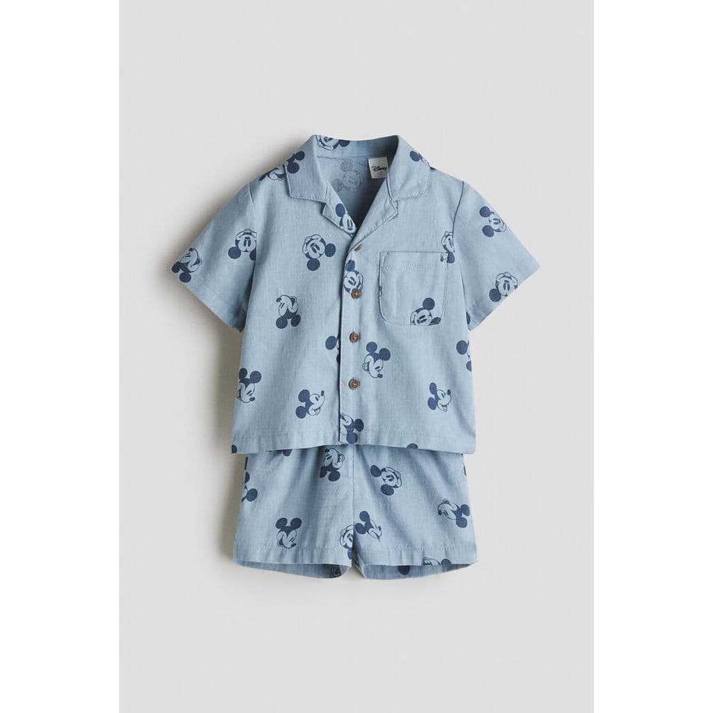 H&M ชุดผ้าฝ้ายพิมพ์ลายแบบ 2 ชิ้น เด็กอ่อน 1276852_2 รูปที่ 1
