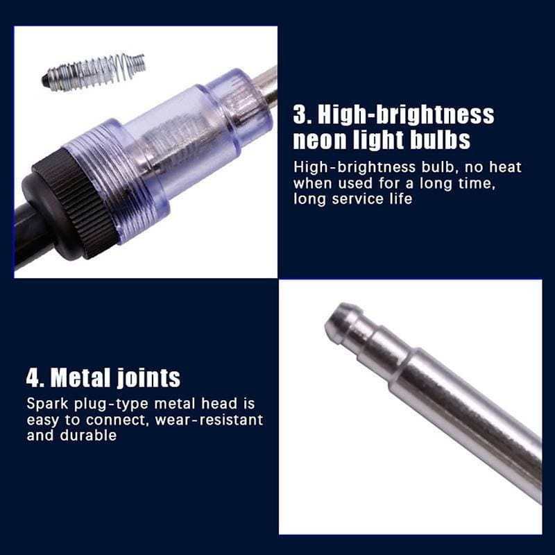 12V รถหัวเทียนทดสอบปากกามือถือระบบขดลวดวินิจฉัยสมาร์ทเครื่องวิเคราะห์เครื่องยนต์สําหรับช่างร้านซ่อมรถยนต์ รูปที่ 8