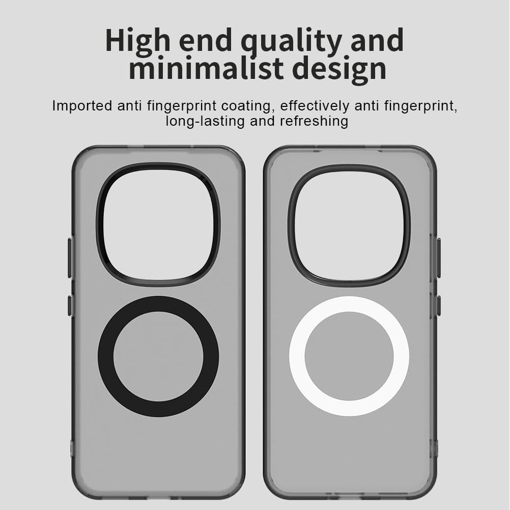Lenuo Magnetic Matteสําหรับ Xiaomi Redmi Note 15/14/13/Pro Plus Candy-สีกันกระแทก,Ultra-Thin TPU + PCออกแบบVibrantโปร่งแสงเสร็จสิ้น รูปที่ 4
